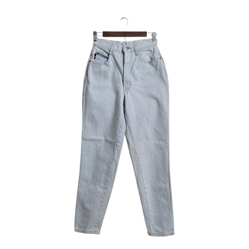 P.S. Gitano Vintage 80s High Waisted Tapered Mom Jeans Sz 6 (Waist 24)